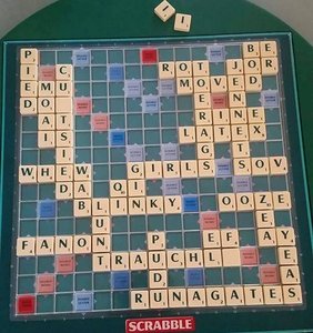 Natalie v Neil Game Board